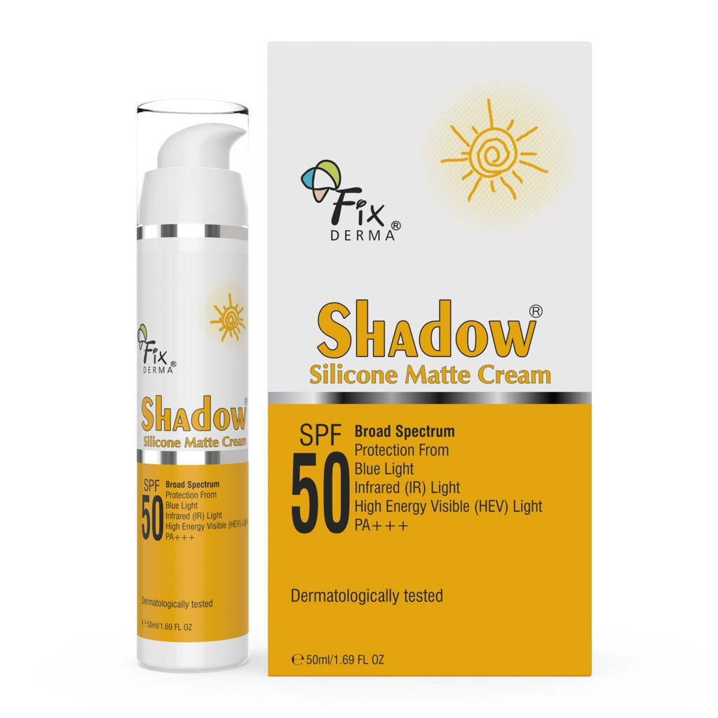Fixderma Shadow Silicone Matte Cream SPF 50 - Kem chống nắng không nhờn dính 50ml - HiBeauty