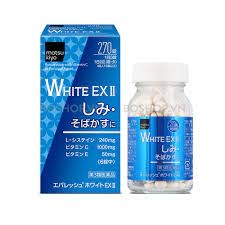 Viên uống trắng da White EX 270 viên của Nhật Bản